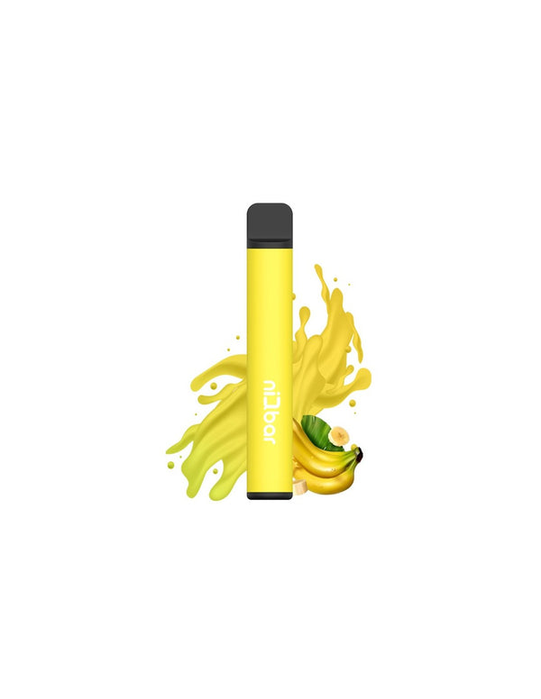 NiQbar Disposable Banana Ice 2ml 20mg