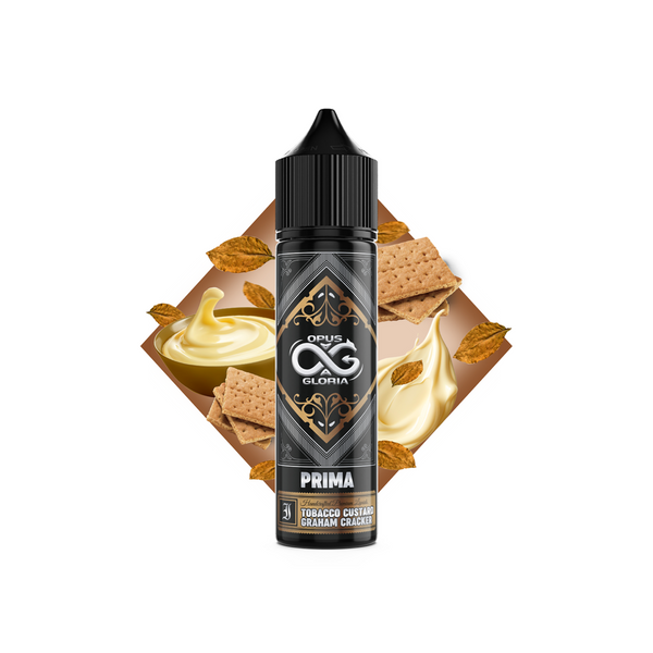 Opus Gloria Prima Tobacco Custard Graham Cracker Flavour Shot 20/60ml