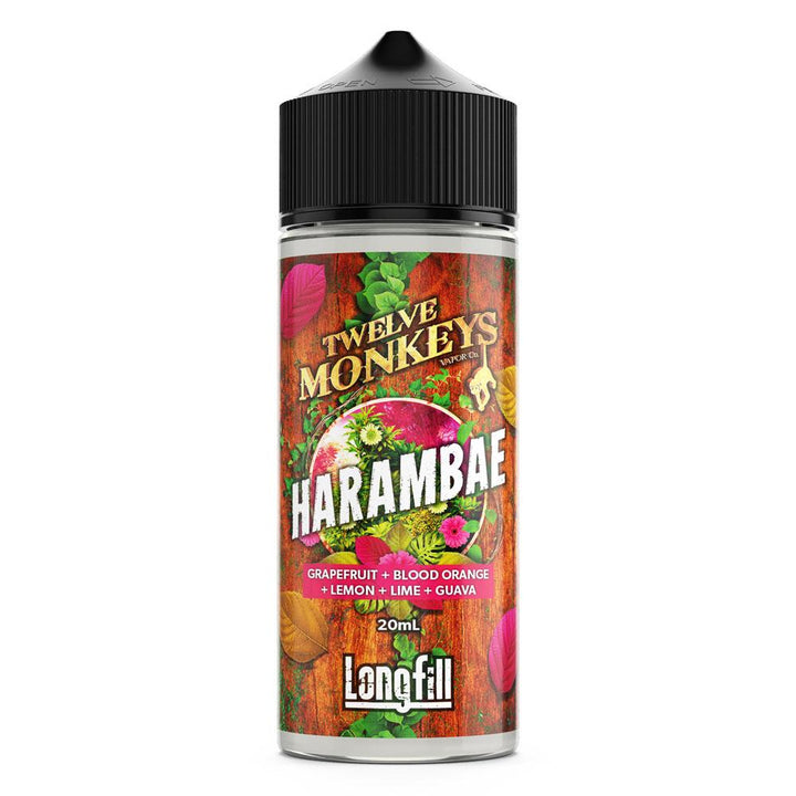 12 Monkeys Classic Harambae 20ml/120ml Flavorshot - Egineatmos.gr - 12 Monkeys