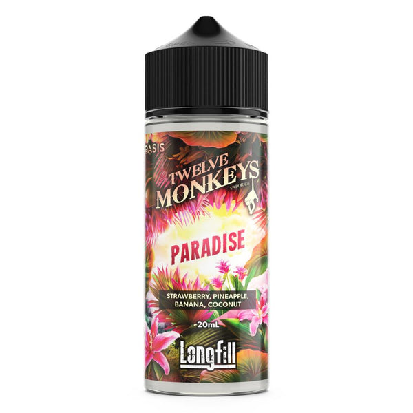 12 Monkeys Oasis Paradise 20ml/120ml Flavorshot - Egineatmos.gr - 12 Monkeys