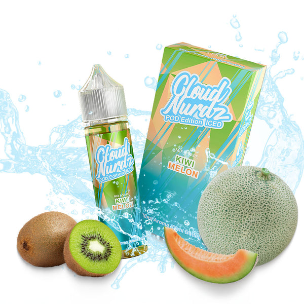 CloudNurdz KIWI MELON ICED POD EDITION Flavour Shot 20/60ml