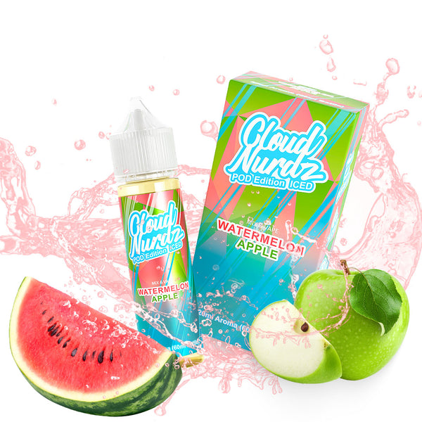 CloudNurdz WATERMELON APPLE ICED Flavour Shot 20/60ml