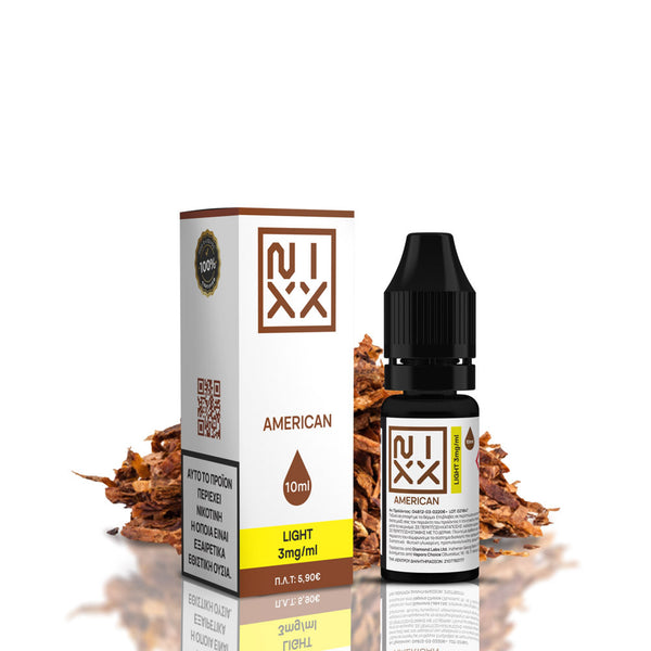 NIXX American E-Liquid 10ml