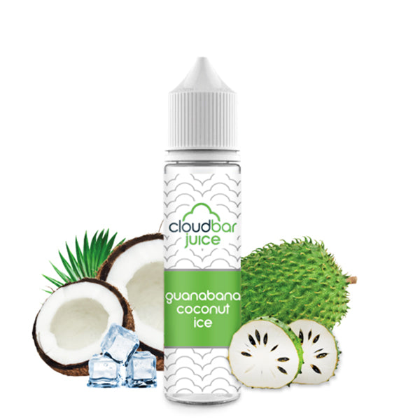 Cloud Bar Juice Guanabana Coconut Ice Flavour Shot 12/60ml
