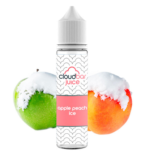 Cloud Bar Juice Apple Peach Ice Flavour Shot 12/60ml