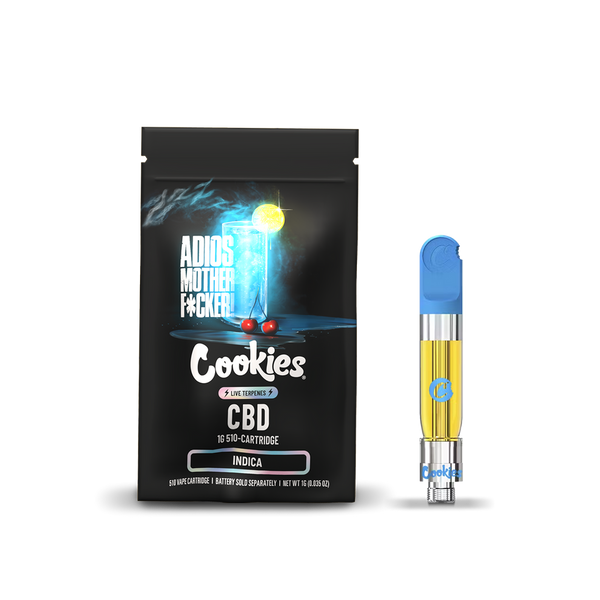 Adios Mother F*cker CBD Cartridge! COOKIES 1ML