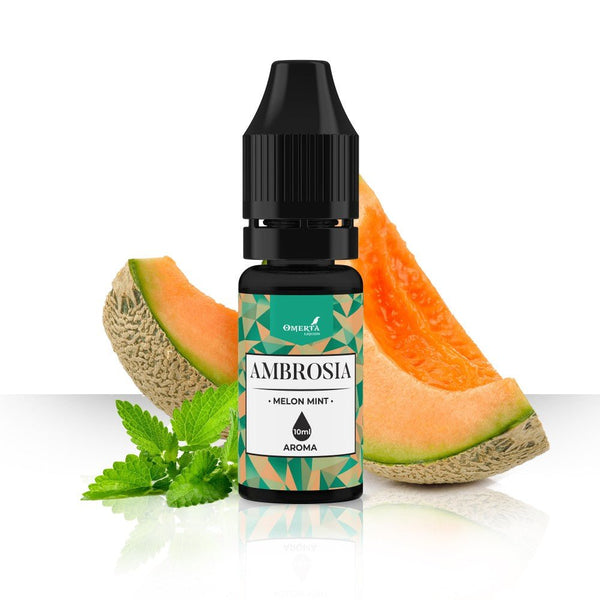 Ambrosia Melon Mint Aroma 10ml - Egineatmos.gr - Omerta