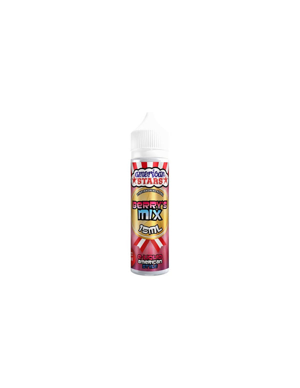 American Stars Berry`S Mix Flavour Shot 15/60ml - Egineatmos.gr - American Stars