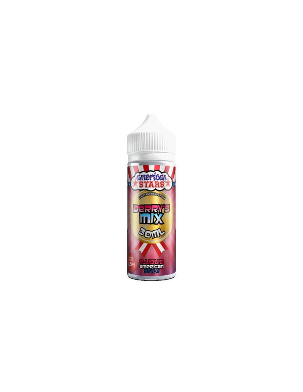 American Stars Berry`S Mix Flavour Shot 30/120ml - Egineatmos.gr - American Stars