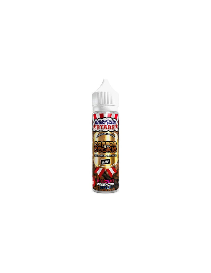 American Stars Coffee & Cookie Flavour Shot 15/60ml - Egineatmos.gr - American Stars