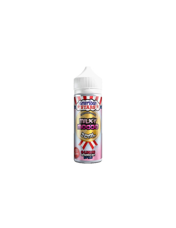 American Stars Milky Moo Flavour Shot 30/120ml - Egineatmos.gr - American Stars