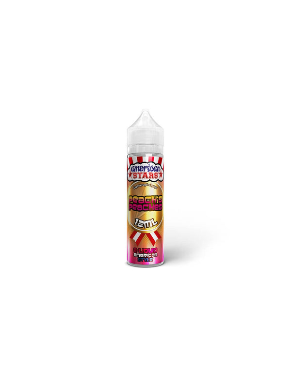 American Stars Peach`s Peaches Flavour Shot 12/60ml