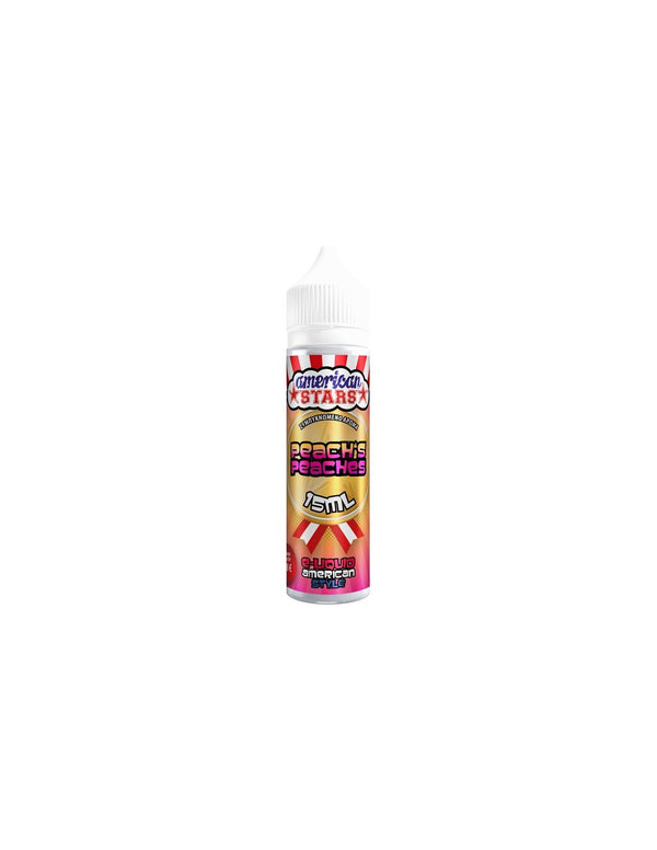 American Stars Peachs Peaches Flavour Shot 15/60ml - Egineatmos.gr - American Stars