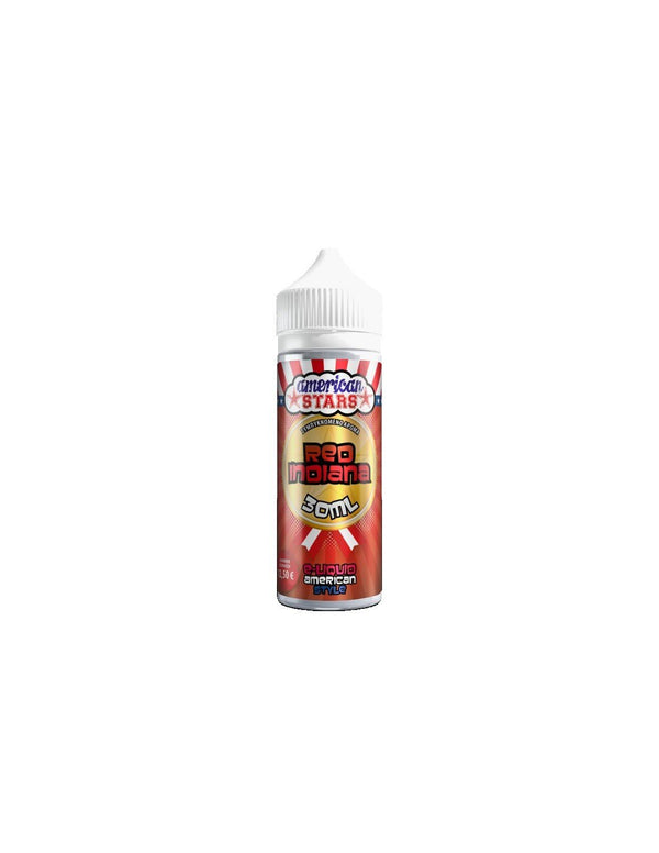 American Stars Red Indiana Flavour Shot 30/120ml - Egineatmos.gr - American Stars