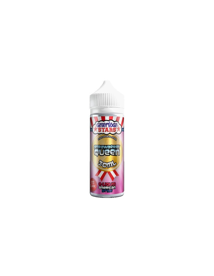 American Stars Strawberry Queen Flavour Shot 30/120ml - Egineatmos.gr - American Stars