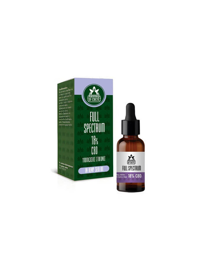 Aromas Of Crete Cannabis Oil Full Spectrum 10ml % - Egineatmos.gr - Aromas Of Crete