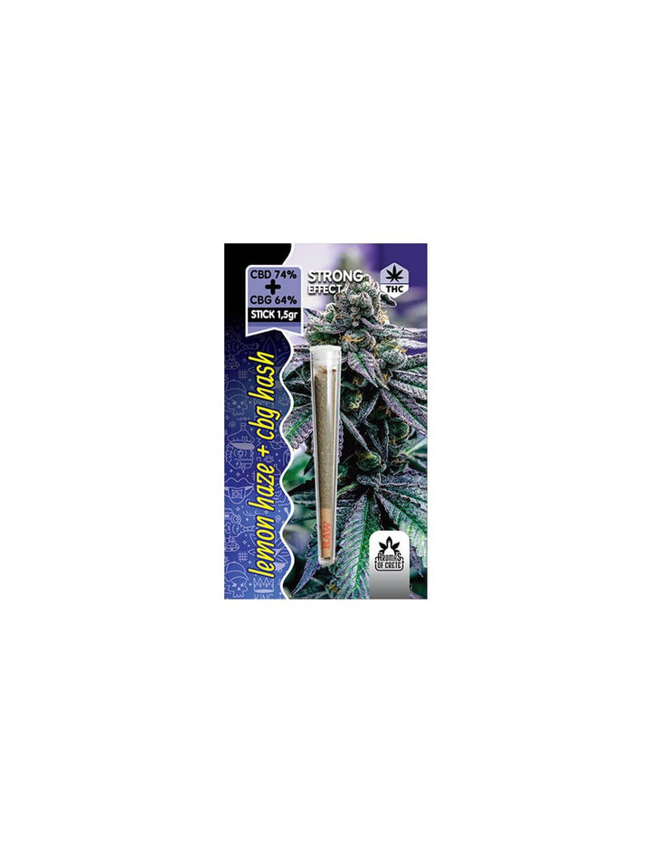 Aromas Of Crete Cannabis Stick Lemon Haze & Cbg Hash 1,5gr - Egineatmos.gr - Aromas Of Crete