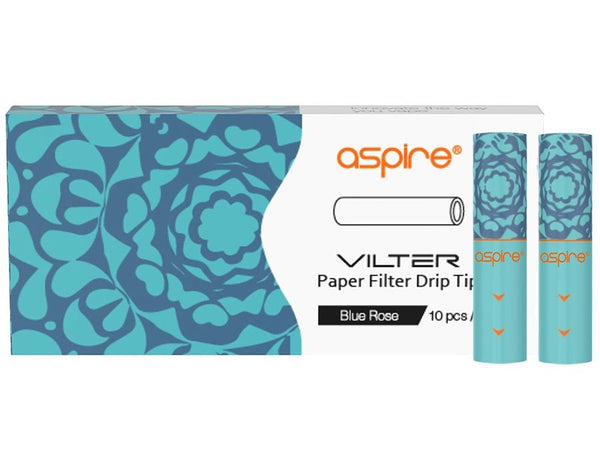 Aspire Vilter Paper Filter 10 Τεμ. Φίλτρα - Egineatmos.gr - Aspire