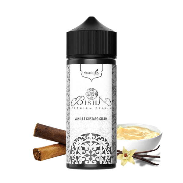 Bisha Vanilla Custard Cigar 120 - Egineatmos.gr - Omerta