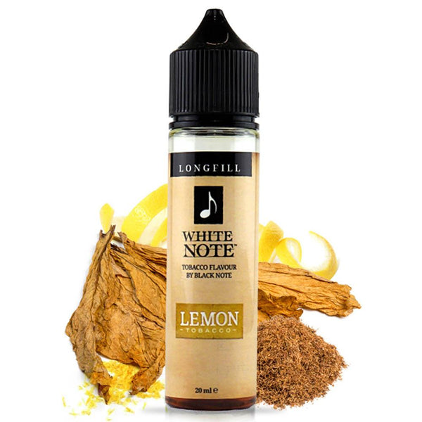 Black Note White Lemon Tobacco 20ml/60ml Flavorshot - Egineatmos.gr - Black Note