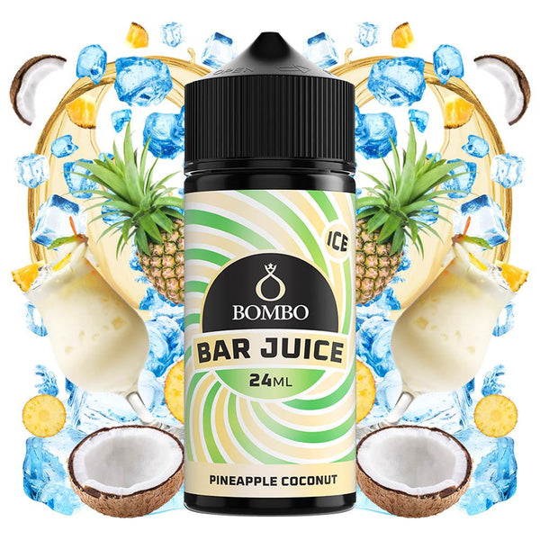 Bombo Bar Juice Pineapple Coconut 24ml/120ml Flavorshot - Egineatmos.gr - Bombo