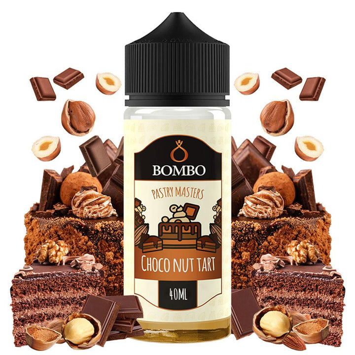 Bombo Pastry Masters Choco Nut Tart 40ml/120ml Flavorshot - Egineatmos.gr - Bombo