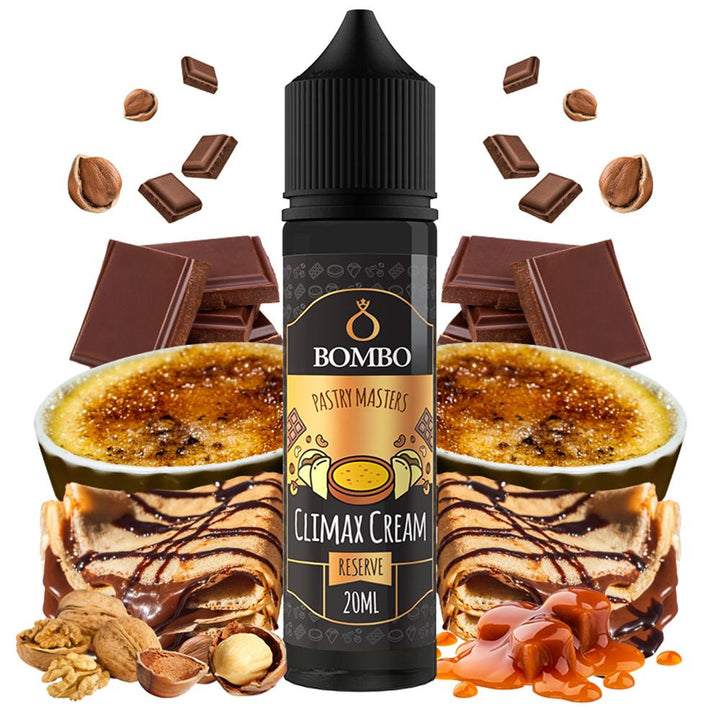 Bombo Pastry Masters Climax Cream 20ml/60ml Flavorshot - Egineatmos.gr - Bombo