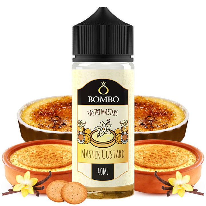 Bombo Pastry Masters Master Custard 40ml/120ml Flavorshot - Egineatmos.gr - Bombo