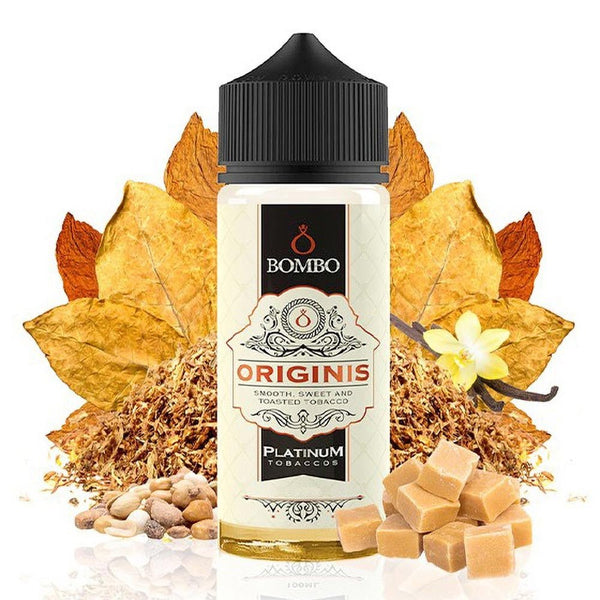 Bombo Platinum Tobaccos Originis 40ml/120ml Flavorshot - Egineatmos.gr - Bombo