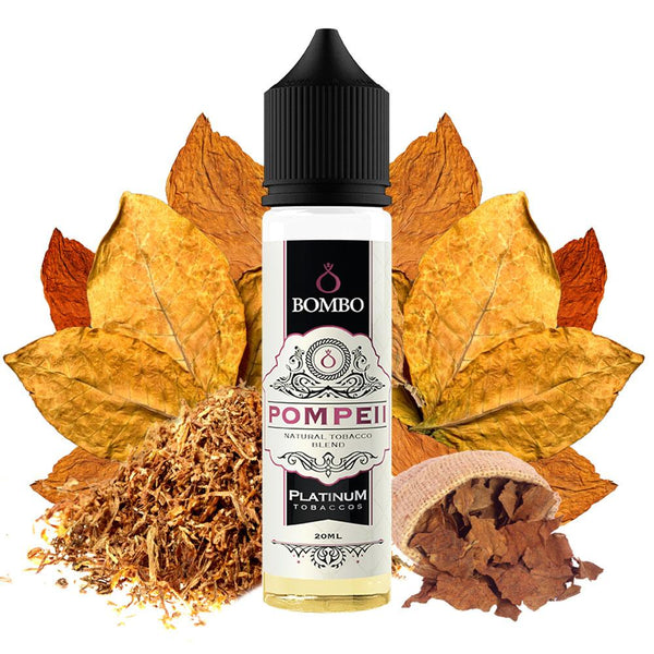 Bombo Platinum Tobaccos Pompeii 20ml/60ml Flavorshot - Egineatmos.gr - Bombo