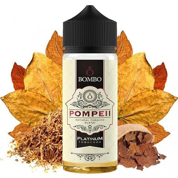 Bombo Platinum Tobaccos Pompeii 40ml/120m Flavorshot - Egineatmos.gr - Bombo