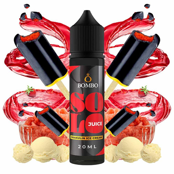 Bombo Solo Juice Drakulin Ice Cream 20ml/60ml Flavorshot - Egineatmos.gr - Bombo