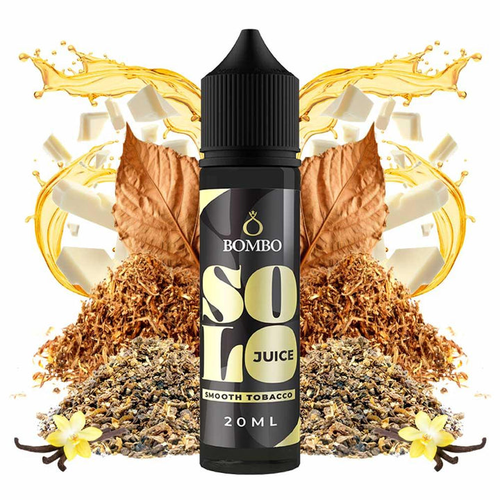 Bombo Solo Juice Smooth Tobacco 20ml/60ml Flavorshot - Egineatmos.gr - Bombo