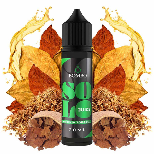 Bombo Solo Juice Virginia Tobacco 20ml/60ml Flavorshot - Egineatmos.gr - Bombo