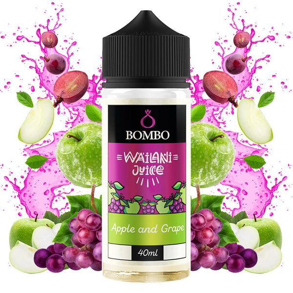 Bombo Wailani Apple and Grape 40ml/120ml Flavorshot - Egineatmos.gr - Bombo