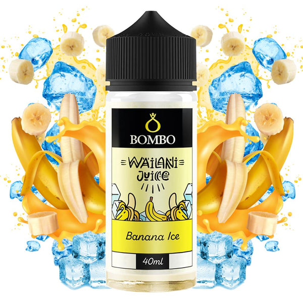 Bombo Wailani Banana Ice 40ml/120ml Flavorshot - Egineatmos.gr - Bombo