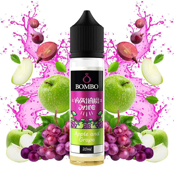 Bombo Wailani Juice Apple and Grape 20ml/60ml Flavorshot - Egineatmos.gr - Bombo