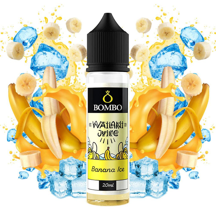 Bombo Wailani Juice Banana Ice 20ml/60ml Flavorshot - Egineatmos.gr - Bombo