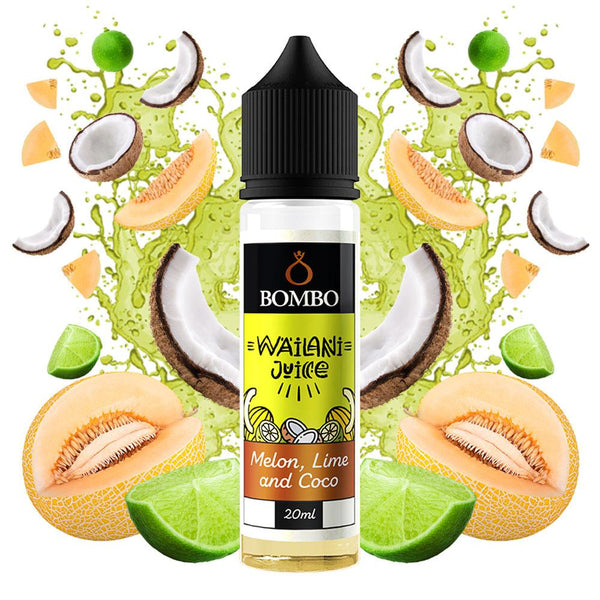 Bombo Wailani Juice Melon Lime and Coco 20ml/60ml Flavorshot - Egineatmos.gr - Bombo