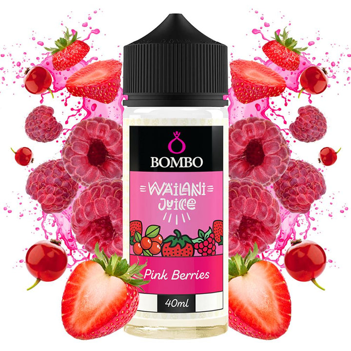 Bombo Wailani Juice Pink Berries 40ml/120ml Flavorshot - Egineatmos.gr - Bombo