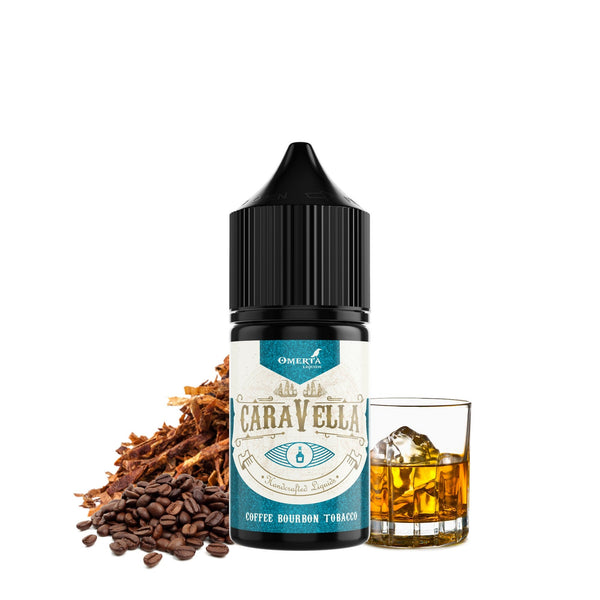 Caravella Coffee Bourbon Tobacco 30 - Egineatmos.gr - Omerta