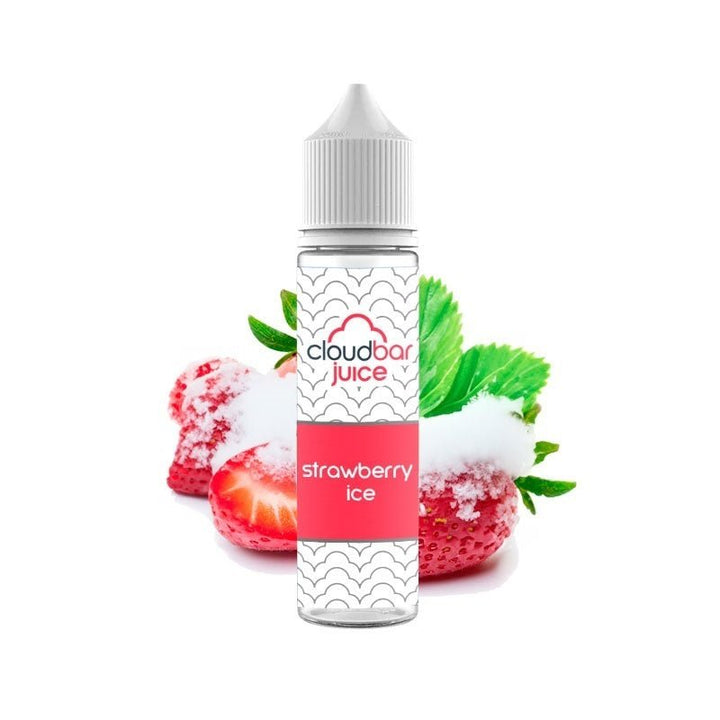 CloudBar Juice Strawberry Ice 20ml/60ml - Egineatmos.gr - CloudBar