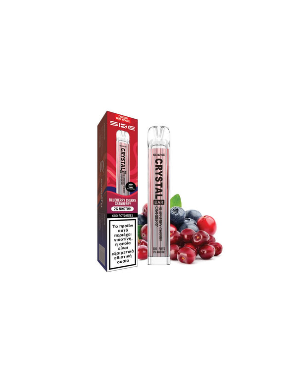 Crystal Bar Blueberry Cherry Cranberry 2ml 20mg