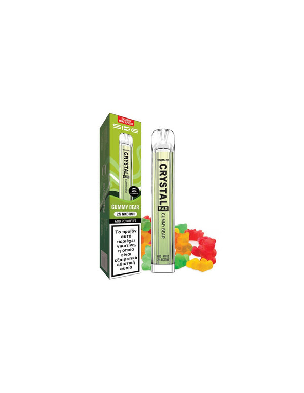 Crystal Bar Gummy Bear 2ml 20mg