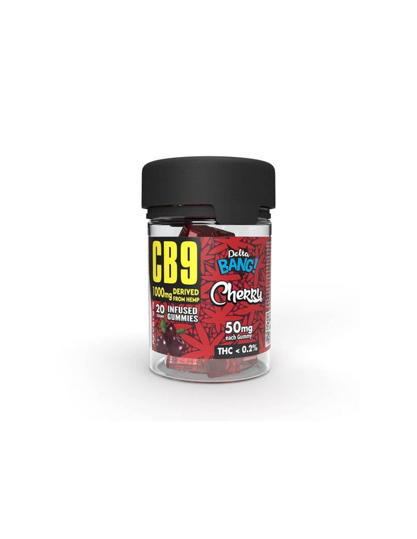 Deltabang CB9 Gummies Cubes Cherry 1000mg - Egineatmos.gr - Deltabang