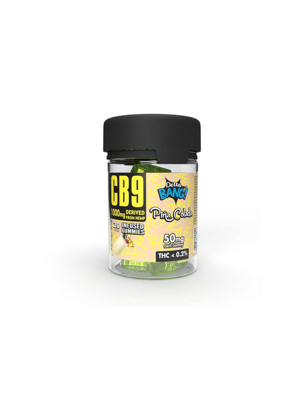 Deltabang CB9 Gummies Cubes Pina Colada 1000mg - Egineatmos.gr - Deltabang