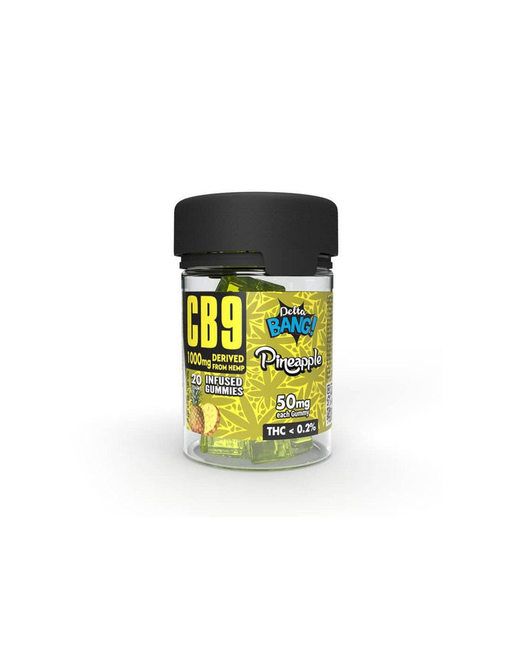 Deltabang CB9 Gummies Cubes Pineapple 1000mg - Egineatmos.gr - Deltabang