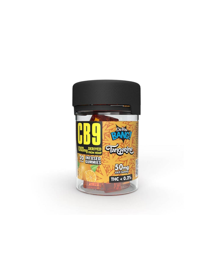 Deltabang CB9 Gummies Cubes Tangarine 1000mg - Egineatmos.gr - Deltabang