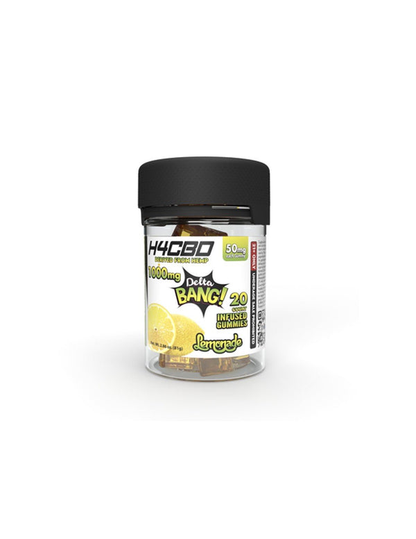 Deltabang H4 - CBD Gummies Cubes Lemonade 1000mg - Egineatmos.gr - Deltabang