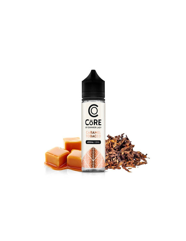 Dinner Lady Core Caramel Tobacco Flavour Shot 60ml - Egineatmos.gr - Dinner Lady